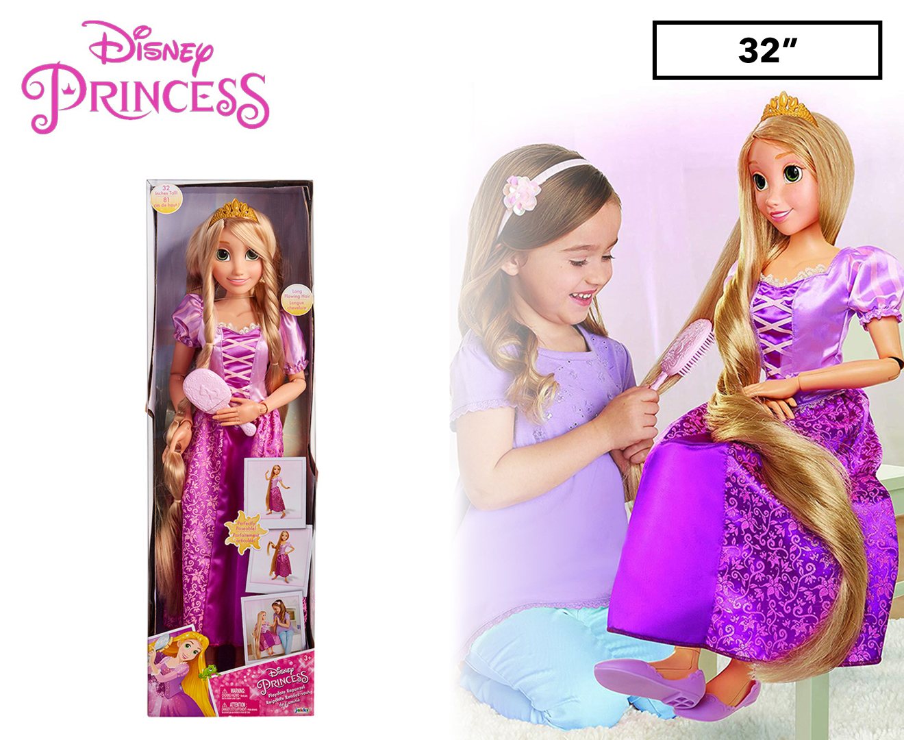 rapunzel playdate doll