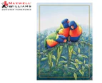 Maxwell Williams 50x70cm Birds Of Australia 10 Year Anniversary Tea Towel - Lorikeet