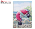 Maxwell Williams 50x70cm Birds Of Australia 10 Year Anniversary Tea Towel - Galah