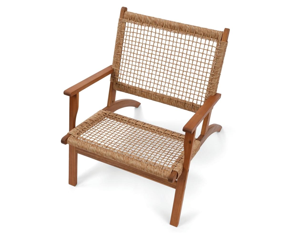 Anko Timber Occasional Chair Brown Catch Com Au