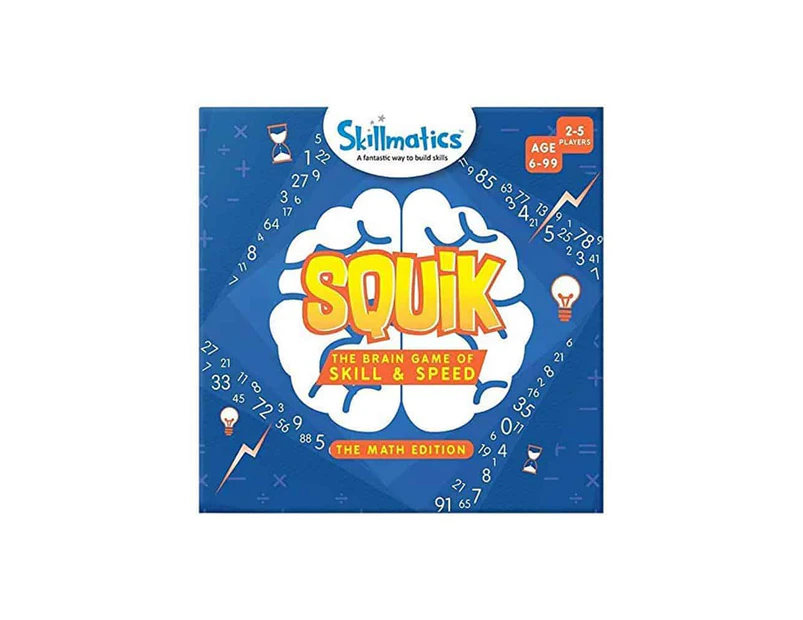 Skillmatics SQUIK The Math Edition - Teach Children Mental Maths Skills - Educational Games For Kids