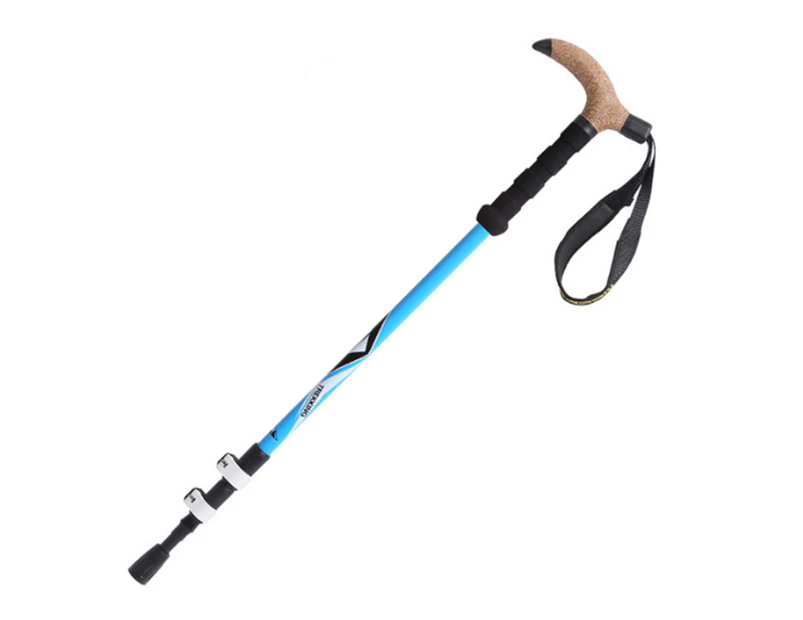 Adjustable Lock Trekking Pole Handle Trekking Pole Carbon Fiber Tungsten Steel Rod Suitable for Hiking-10
