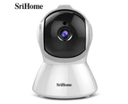 SriHome SH025 1080P AI Auto-tracking Indoor IP Camera - WHITE