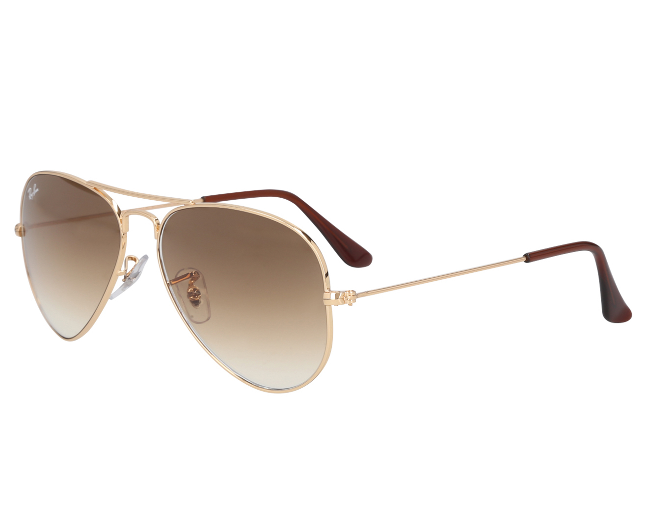 Ray-Ban Aviator RB3025 Sunglasses - Gold/Brown | Catch.co.nz