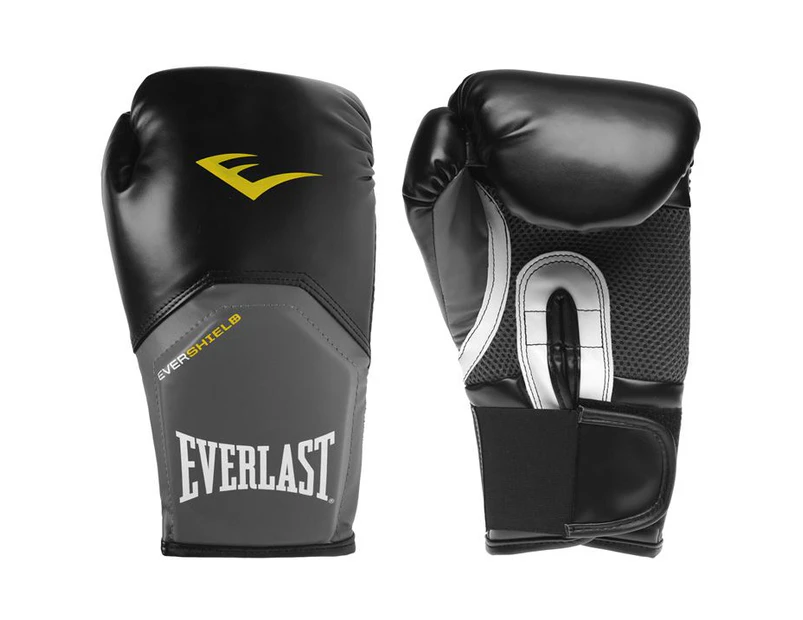 Everlast Unisex Elite Training Gloves - Black/Grey