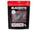 Blackdog Beef Liver Natural Dog Treats Value Pack 500g 1