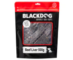 Blackdog Beef Liver Natural Dog Treats Value Pack 500g