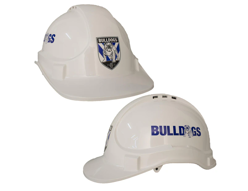 Canterbury Bulldogs NRL Light Weight Vented Safety Hard Hat