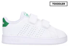 Adidas Originals Toddler Advantage I Sneakers - White/Green