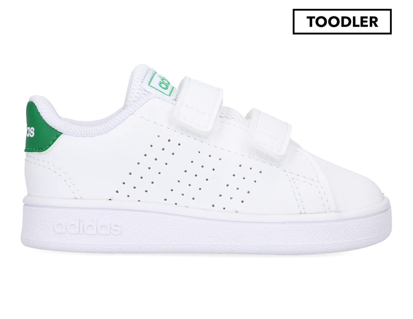 Adidas Originals Toddler Advantage I Sneakers - White/Green