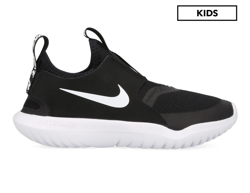 Nike Pre-School Boys' Flex Runner Running Shoe - Black/White