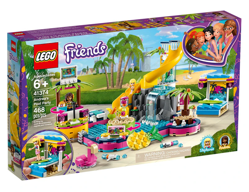 LEGO® 41374 Andrea’s Pool Party Friends