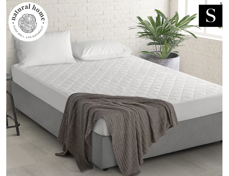 Natural Home Tencel Single Bed Mattress Protector