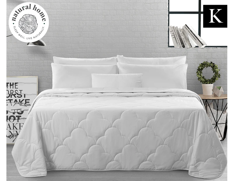 Natural Home 250GSM Summer Cotton King Bed Quilt
