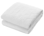 Natural Home Cotton Single Bed Mattress Protector