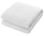 Natural Home Cotton King Single Bed Mattress Protector