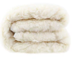 Natural Home Reversible Wool Super King Bed Underlay