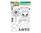 Penny Black Clear Stamps 5X7 With Affection