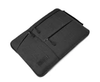 WIWU Gent Business Laptop Case Notebook Bag Anti-theft Laptop Sleeve for MacBook Air Pro Retina -Black