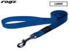Rogz Utility Fanbelt Large Dog Lead - Blue