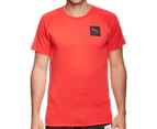 Puma Men's Tec Sports Tee / T-Shirt / Tshirt - High Risk Red