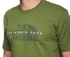 The North Face Men's Clean & Classic Tee / T-Shirt / Tshirt - Garden Green