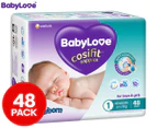 BabyLove Cosifit Newborn Size 1 0-5kg Nappies 48pk