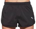 Puma Men's Ignite Split Running Shorts - Black