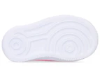 Nike Toddler Foam Force 1 Slip-On Shoes - Hyper Pink/White