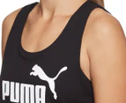 Puma Women's Essentials Logo Tank Top - Black