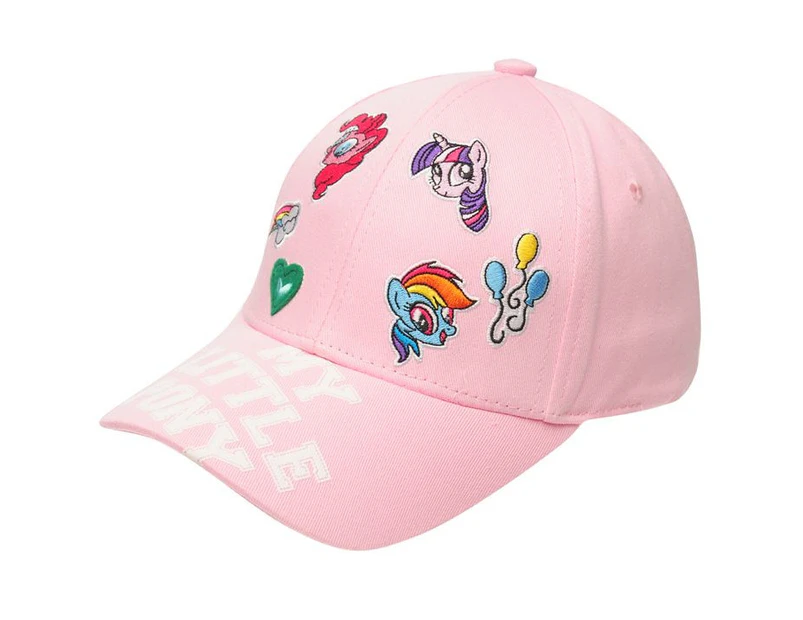 Character Kids Flat Peak Cap Hat Headwear - My Little Pony