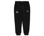 Puma Boys Newcastle United Sweat Pants Trousers Bottoms Junior - Black