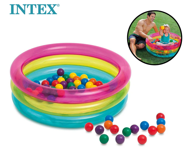 Intex Classic 3-Ring Baby Ball Pit