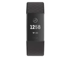 Fitbit Charge 3 Advanced Health & Fitness Tracker - Graphite/Black