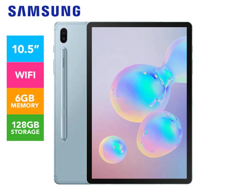 Samsung 10.5-Inch Galaxy Tab S6 128GB Wi-Fi w/ S-Pen - Cloud Blue
