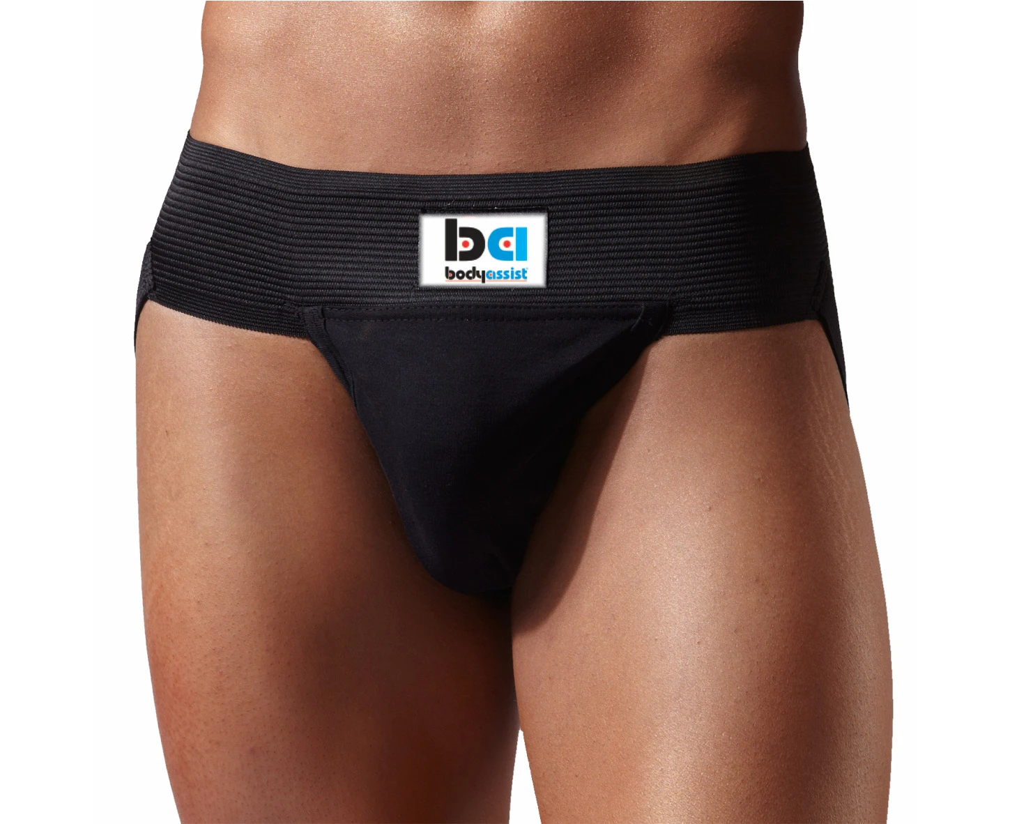 Adult Sports Supporter Jockstrap Black