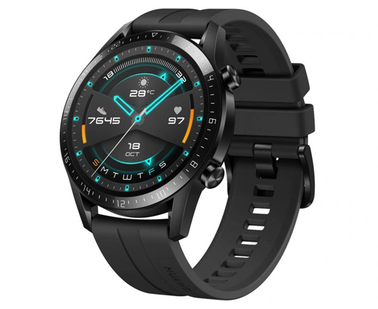 Huawei 46mm GT2 Sport Edition Smart Watch - Matte Black