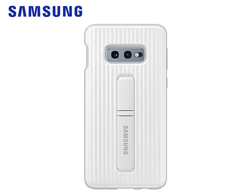 Samsung Protective Standing Phone Cover For Galaxy S10e - White