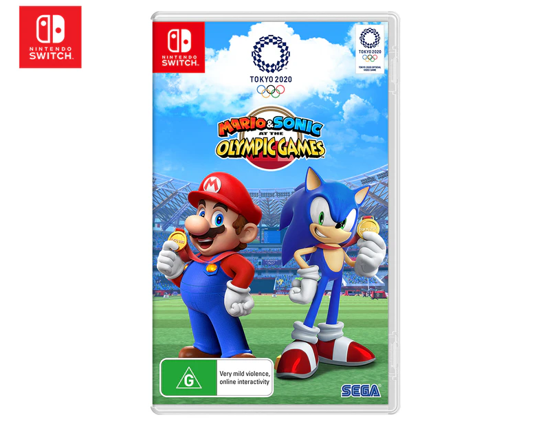 Nintendo Switch Mario & Sonic At The Olympic Games Tokyo 2020 Game