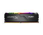 HyperX Fury RGB 16GB RAM (2 x 8GB) DDR4-2666MHz CL16 - Black HX426C16FB3AK2/16