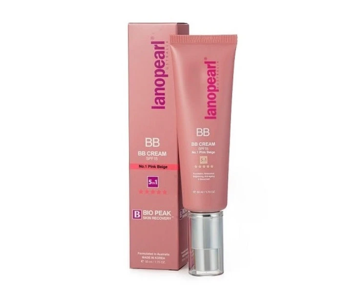 Lanopearl-BB Cream SPF 15 No.1 Pink Beige 50ml