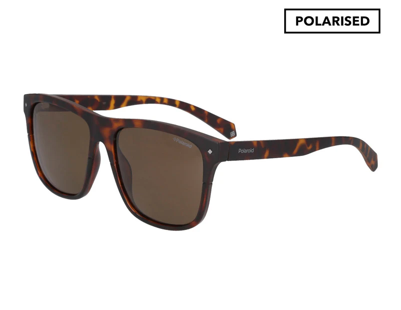 Polaroid Men's 6041/S Polarised Sunglasses - Dark Havana/Brown