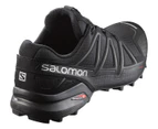 Salomon Men's Speedcross 4 Trail Running Shoe - Bluestone/Black/Sulphur Spring