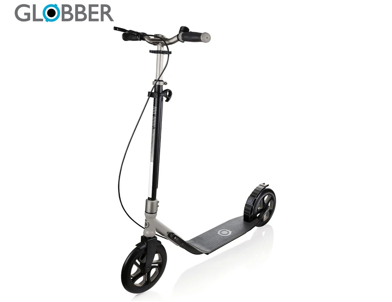 Globber One NL 230 Ultimate Adult Scooter - Titanium/Lead Grey