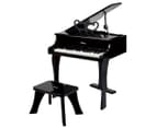 Hape Happy Melody Grand Piano w/ Stool Musical Toy - Black 2