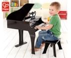 Hape Happy Melody Grand Piano w/ Stool Musical Toy - Black 1