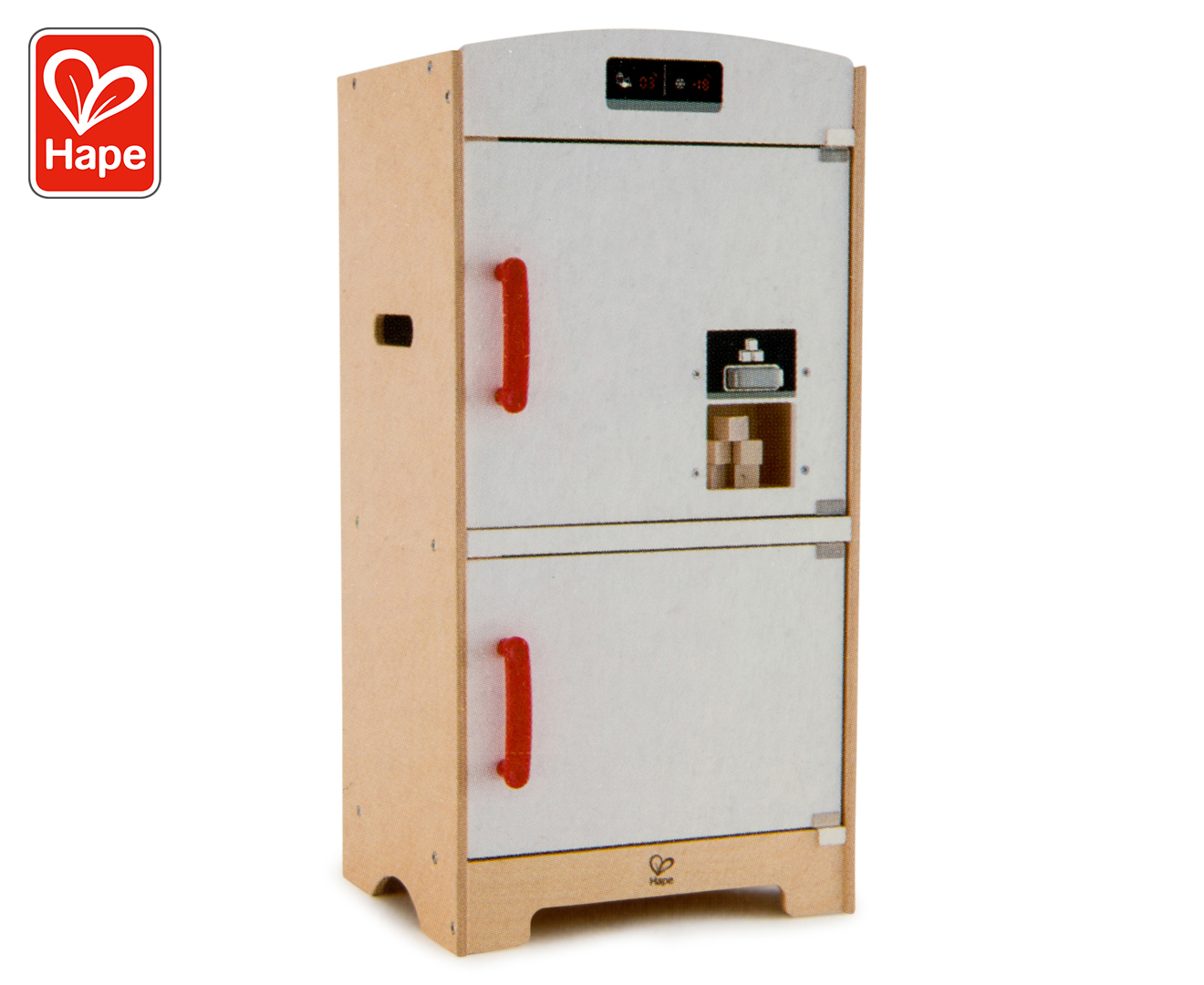 hape wooden fridge