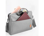WIWU Pioneer handbag Laptop-bag 13.3 15.4 inch Waterproof Notebook Bag for Women Men's Shoulder Bag for MacBook - Black
