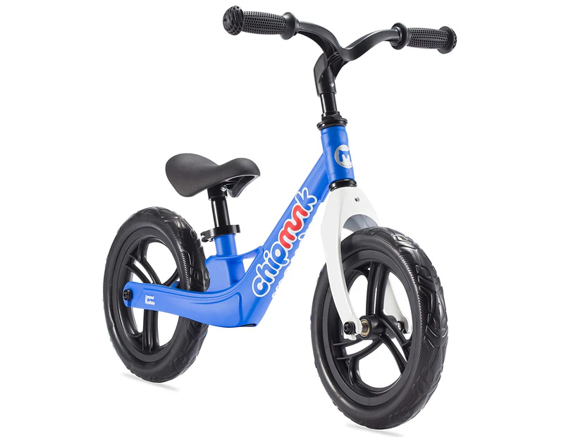 Chipmunk RoyalBaby Balance Bike for 2 to 5 Years Boys and Girls, No Pedal Walking Bike with Lightweight Magnesium Frame, EVA Tire Blue Color