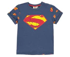 Character Boys Short Sleeve T Shirt Tee Top - Superman J